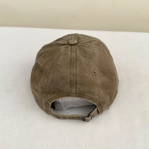 Music Note Hat Khaki Tan Graphic Print Treble Clef Baseball Cap by Infashule - Picture 4 of 11